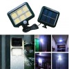 120 LED Solar Powered LED Motion Sensor Garden Wall Flood Light