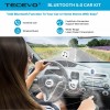 TECEVO Bluetooth 5.0 Handsfree Car Kit - Bluetooth Music Receiver CK100