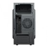 Vida Business Black Office PC Case, Micro ATX, 90mm Fan, 5.25 Inch Bay