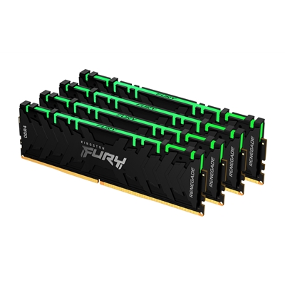 Kingston Fury Renegade RGB KF436C16RBAK4/32 32GB (4  x 8GB) DDR4 3600MHz Non ECC DIMM