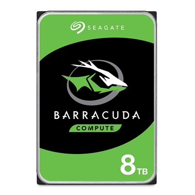 Seagate BarraCuda ST8000DM004 8TB Desktop Hard Drive 3.5'' SATA III 5400RPM 256MB Cache Internal Hard Drive