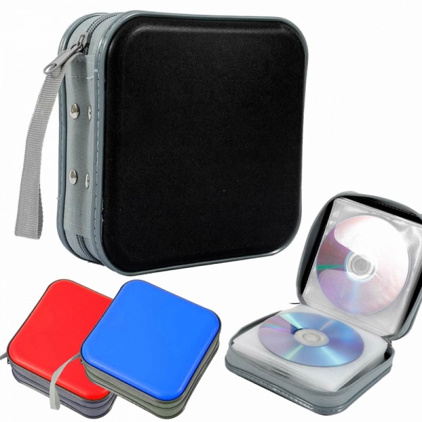 40 pcs DVD / CD Discs Storage Wallet Case