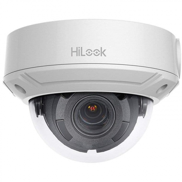 HiLook by Hikvision IPC-D650H-Z 5MP IR Varifocal Vandal Proof IP PoE Dome CCTV Camera – White