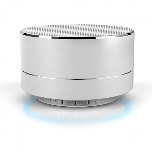 A10 Mini Portable Bluetooth Wireless Speaker - Silver