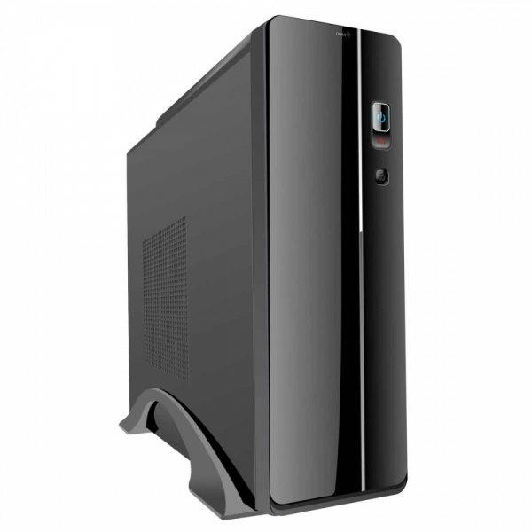 CiT S003B Black Slim Micro ATX or Mini ITX Case Built-in Card-Reader 300W PSU