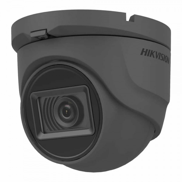Hikvision Grey Turret HD 5MP 30m EXIR Dome 2.8mm Lens 4 IN 1 Camera DS-2CE76H0T-ITMF