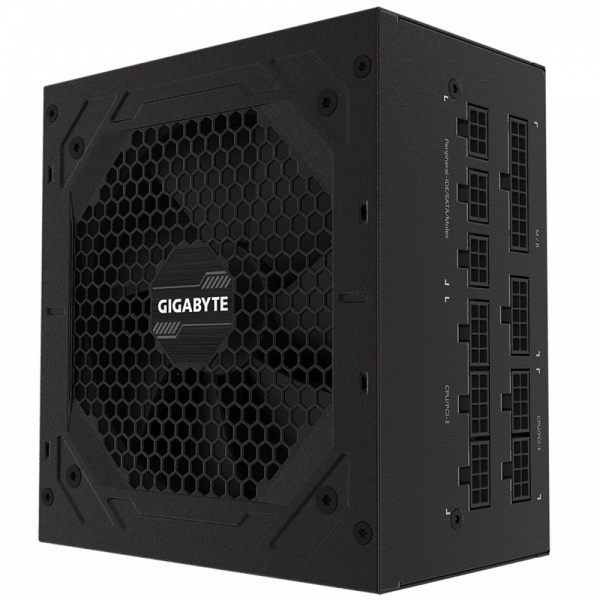 GIGABYTE P750GM 750W PSU, 120mm Smart Hydraulic Bearing Fan, 80 PLUS Gold, Fully Modular