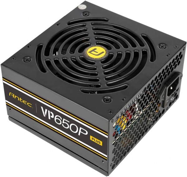 Antec VP650 Plus 650w 80 Plus Non-Modular SMPS Power Supply, 120 mm Silent Fan, 3 year warranty.