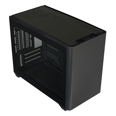 Cooler Master MasterBox NR200P Mini-ITX 2 x USB 3.2 Gen 1 Type-A Tempered Glass Side Window Panel Black Case