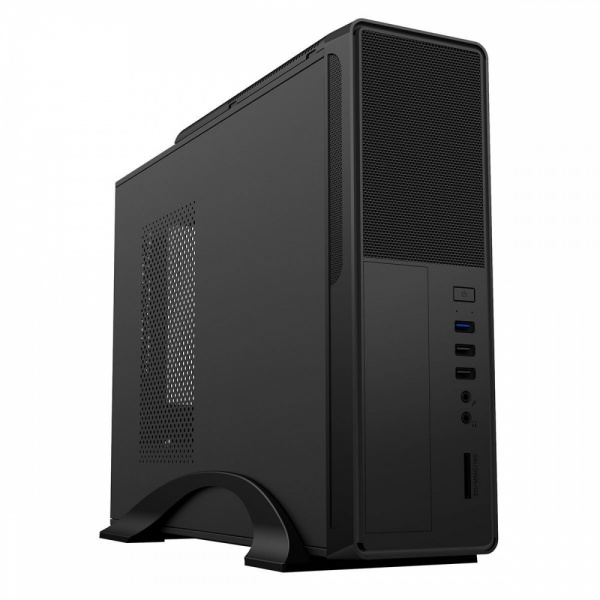 CiT S014B Black Slim Micro ATX or Mini ITX Case USB 3.0 300W PSU