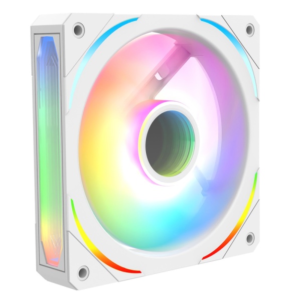 CiT Pro Storm 120mm Three-Sided Infinity ARGB 4-Pin PWM PC Cooling Fan ...