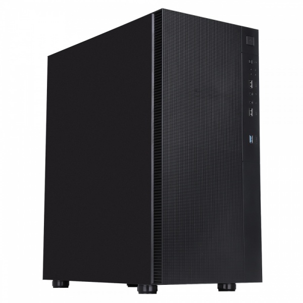 CIT Silent ES Mid ATX Tower Case 2x 120mm PWM Fans