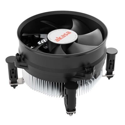 Akasa AK-CC6603EP01 Intel LGA 1700 Socket 92mm PWM 3000RPM Black Fan CPU Cooler