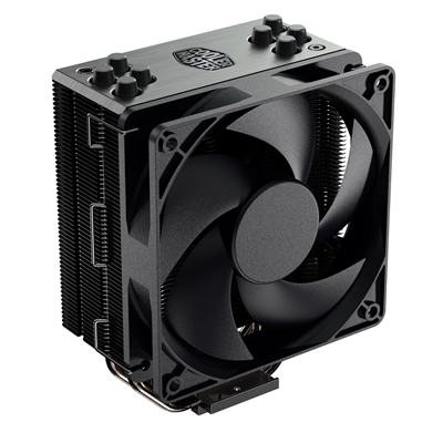 COOLER MASTER Hyper 212 V2 Black Edition Fan CPU Cooler, Universal Socket, 120mm PWM Silent Silencio FP120 Black Fan, 2000RPM, 4 Heat Pipes, Aluminium Fins, Direct Contact Technology, Intel LGA 1700 Bracket Included