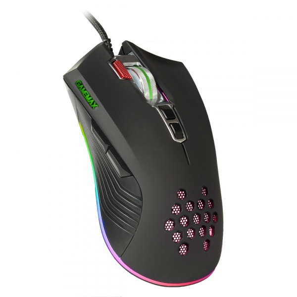 GameMax Razor USB Gaming Mouse RGB LED 6400DPI