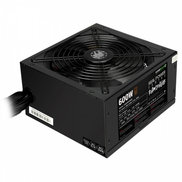 GameMax RPG Rampage 600W 80 PLUS Bronze Non-Modular PSU Power Supply