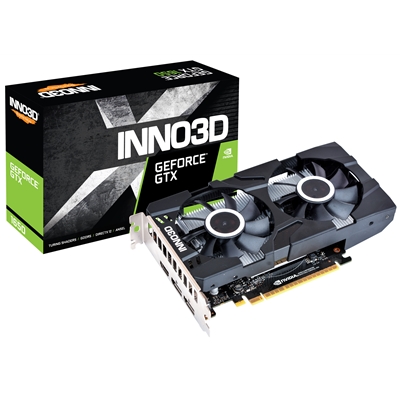 Inno3D Nvidia GeForce GTX 1650 Twin X2 OC 4GB GDDR6 Dual Fan Graphics Card