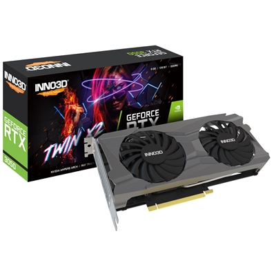 Inno3D Nvidia GeForce RTX 3050 Twin X2 8GB Dual Fan Graphics Card