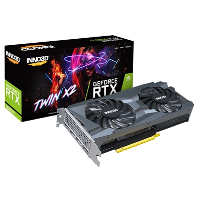 Inno3D Nvidia GeForce RTX 3060 Ti Twin X2 LHR Dual Fan Graphics Card