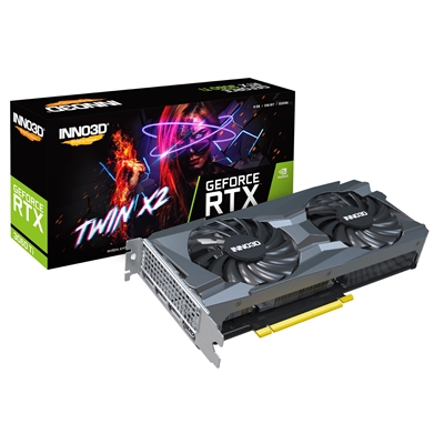 Inno3D Nvidia GeForce RTX 3060 Ti Twin X2 LHR Dual Fan Graphics Card