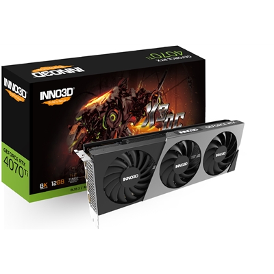 Inno3D Nvidia GeForce RTX 4070 Ti X3 OC 12GB GDDR6X Graphics Card