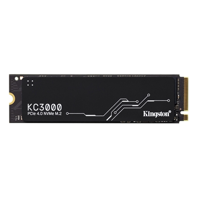 Kingston KC3000 (SKC3000S/1024G) 1TB NVME M.2 PCIe Gen4 x4 NVMe SSD, Read 7000MB/s, Write 6000MB/s, 5 Year Warranty
