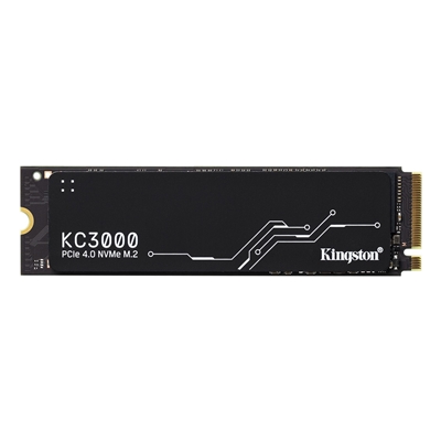 Kingston KC3000 (SKC3000S/512G) 512GB NVME M.2 PCIe Gen4 x4 NVMe SSD, Read 7000MB/s, Write 3900MB/s, 5 Year Warranty