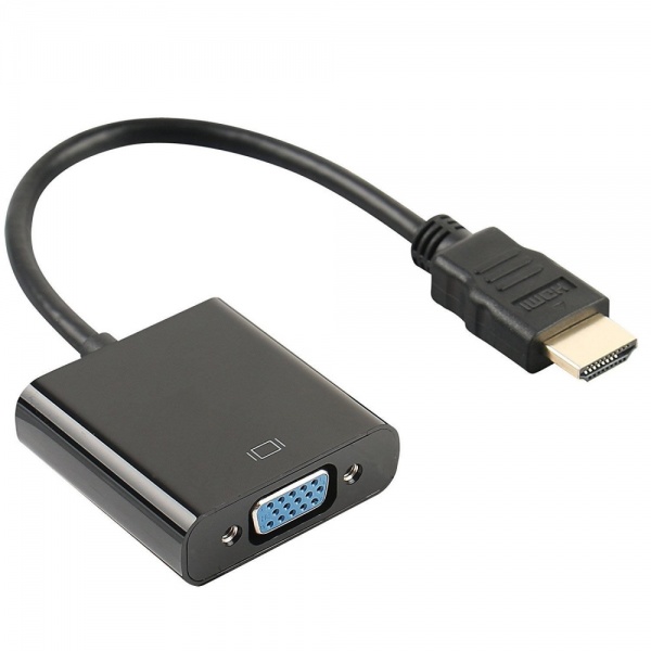 HDMI To VGA SVGA 15-pin D-sub Female Converter Adapter