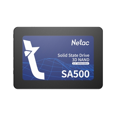 Netac SA500 (NT01SA500-1T0-S3X) 1TB 2.5 Inch SSD, Sata 3 Interface, Read 530MB/s, Write 475MB/s, 3 Year Warranty