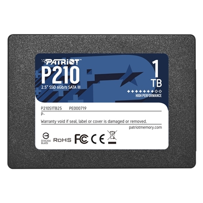 Patriot P210 1TB 2.5'' SATA III SSD