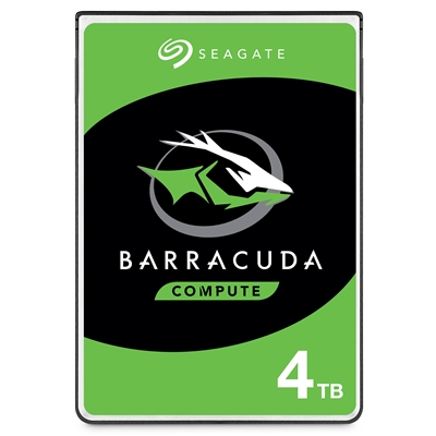 Seagate BarraCuda ST4000DM004 4TB 3.5'' 5400RPM 256MB Cache SATA III Internal Hard Drive