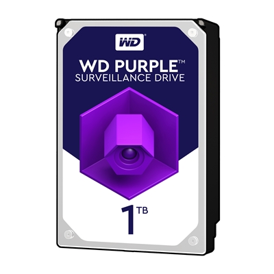 WD Purple WD10PURZ 1TB 3.5'' 5400RPM 64MB Cache SATA III Surveillance Internal Hard Drive