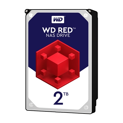 WD Red WD20EFAX NAS 2TB 3.5'' 5400RPM 256MB Cache Sata III Internal Hard Drive