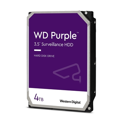 WD Purple WD42PURZ 4TB 3.5'' 5400RPM 256MB Cache SATA III Surveillance Internal Hard Drive
