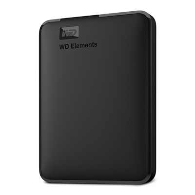 WD Elements 2TB USB 3.0 Black Portable External Hard Drive