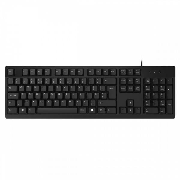 Cit KB-2106C USB/PS2 Wired Keyboard Black