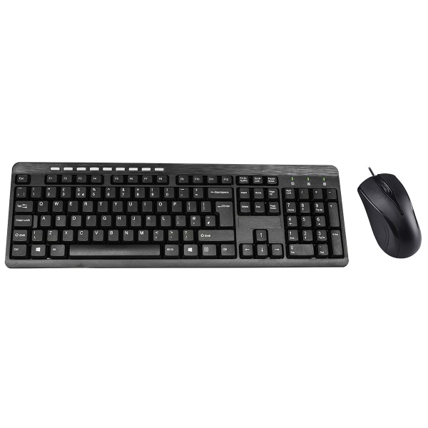 CiT KBMS-001 USB Keyboard Mouse Combo Black