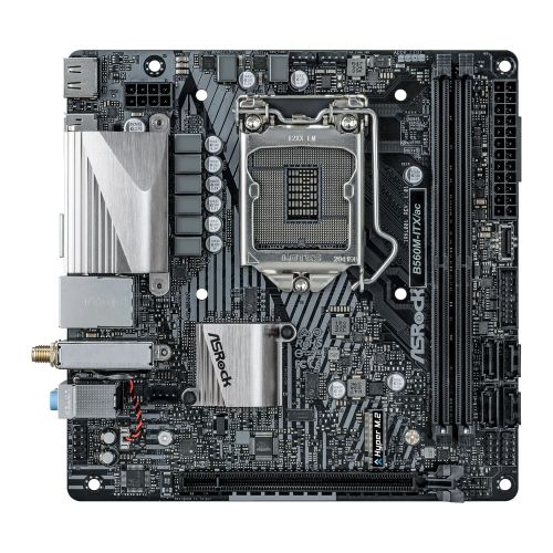 Asrock B560M-ITX/AC, Intel B560, 1200, Mini ITX, DDR4, HDMI, DP