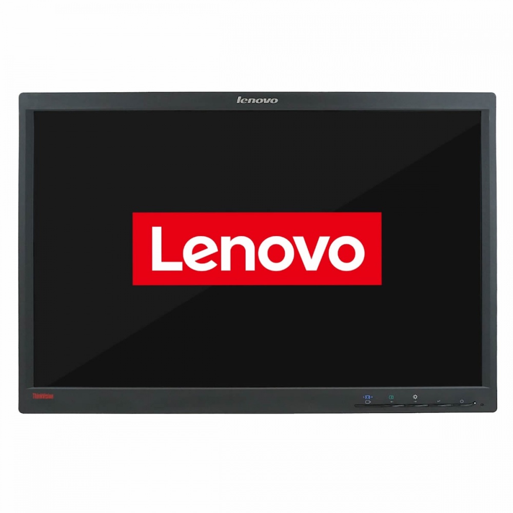 Lenovo ThinkVision L2251P 22-inch LED Backlit LCD Monitor HD DP Displayport VGA - Refurbished - No Stand