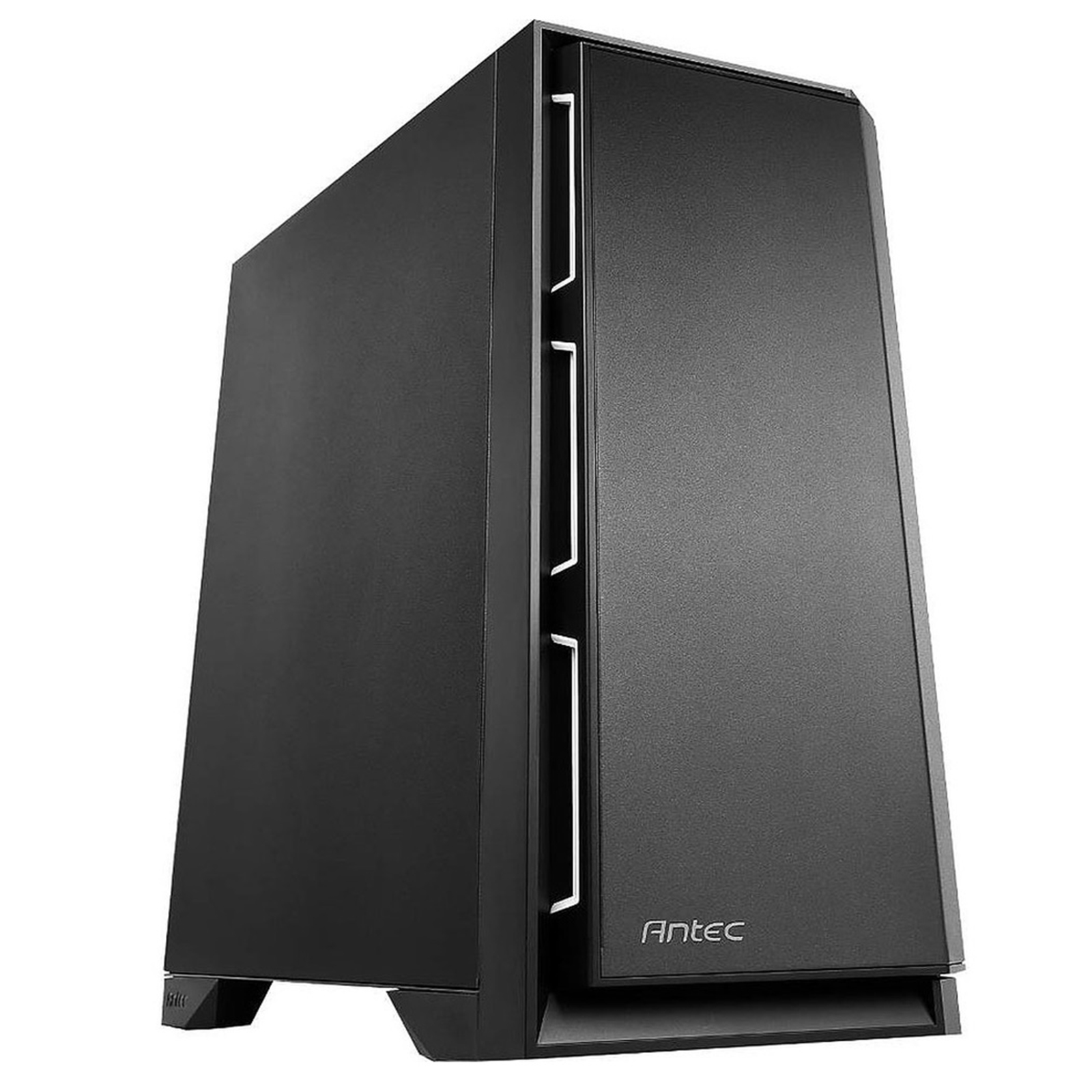 ANTEC P101 Silent Case, Silent, Black & White, Mid Tower, 2 x USB 3.0 / 2 x USB 2.0, Sound-Dampening Foam Lining Side Panels, ATX, Micro ATX, Mini-ITX