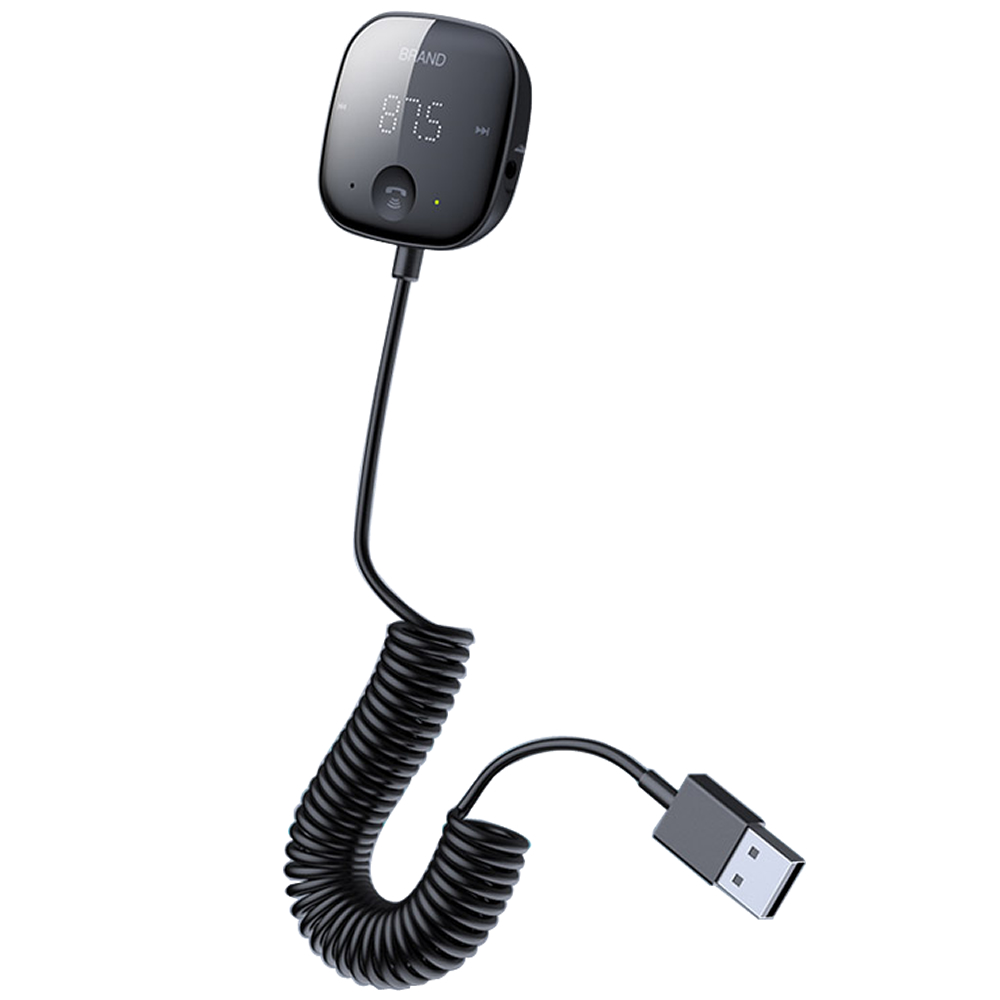 FM Transmitter Bluetooth 5.0 Handsfree Car Kit Bluetooth Music