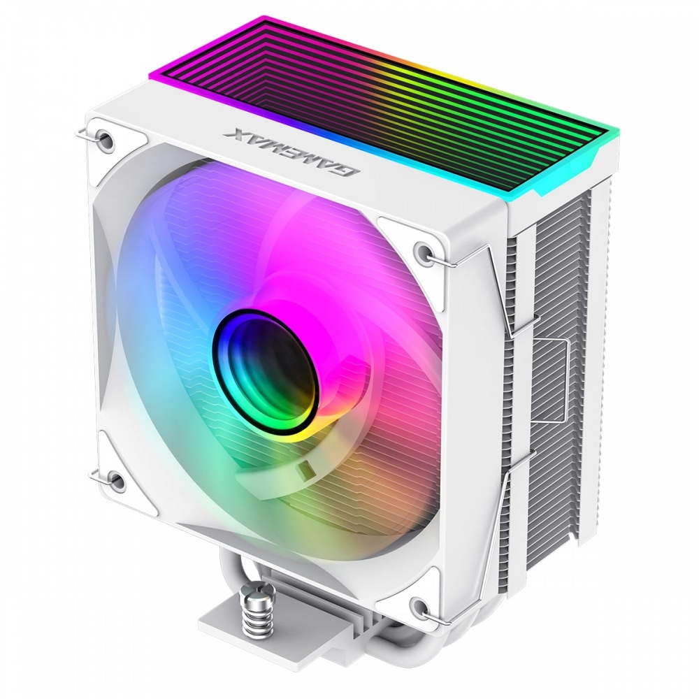Refroidisseur CPU TZMRIT CR-1000 EVO - 220W TDP, 4 Heat Pipes, Ventilateur ARGB PWM 120mm, Compatible Intel LGA 115X/1200/1700 Et AMD AM4/AM5