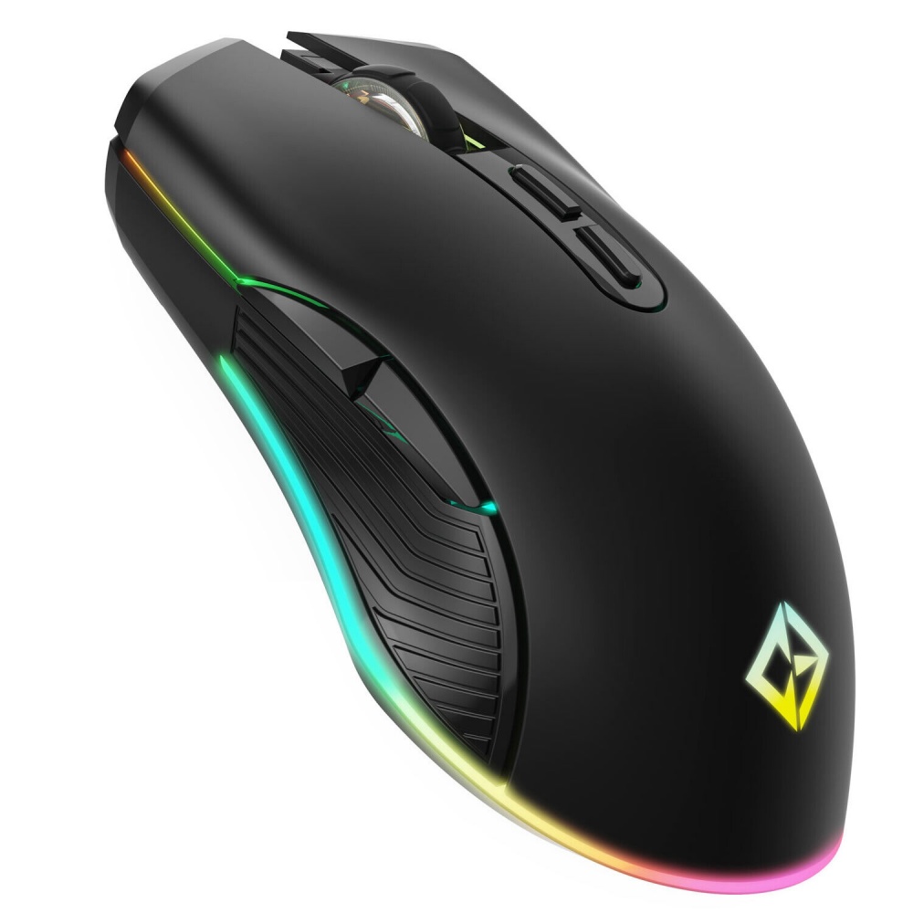 Combrite WGM-300 Rechargeable Wireless Gaming Mouse 2.4Ghz & Bluetooth ...