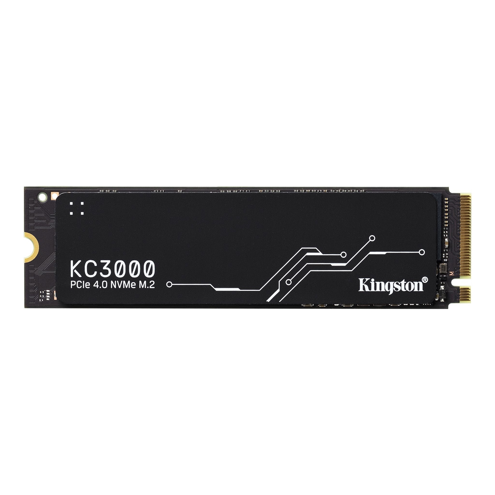 Kingston KC3000 (SKC3000S/512G) 512GB NVME M.2 PCIe Gen4 x4 NVMe SSD, Read 7000MB/s, Write 3900MB/s, 5 Year Warranty