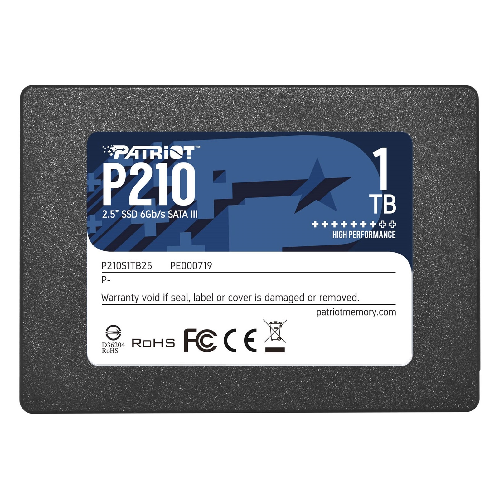 Patriot P210 1TB 2.5'' SATA III SSD