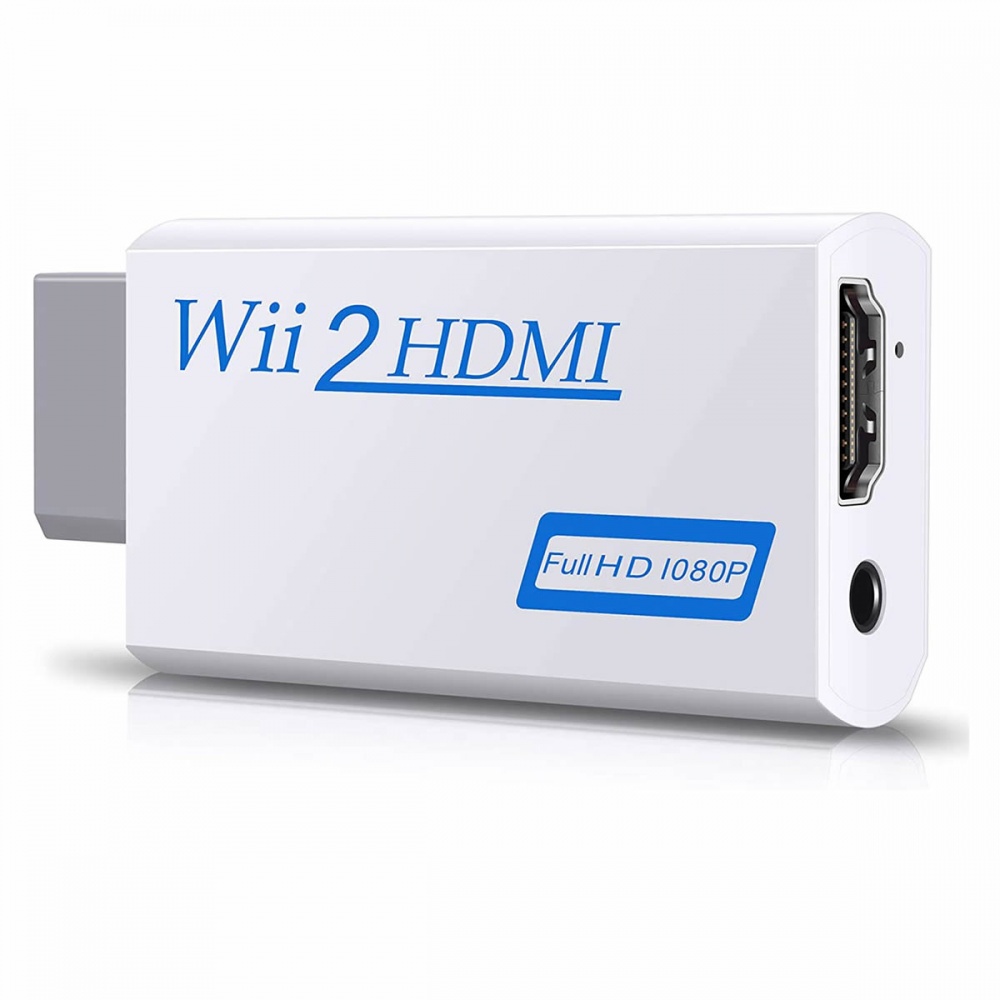 Nintendo Wii Connector to HDMI Adapter