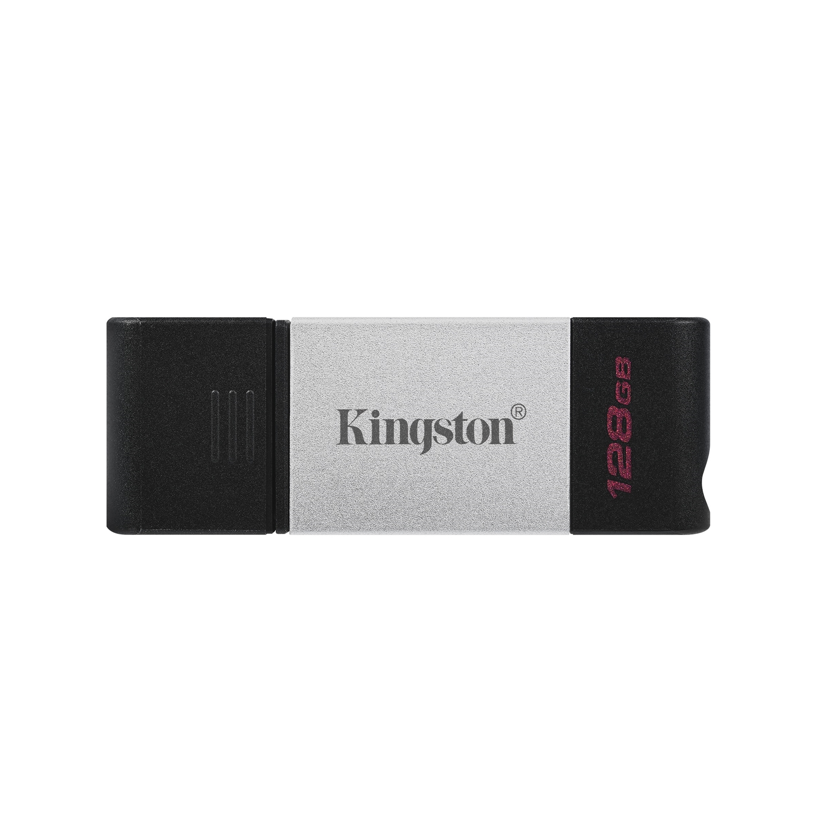 Kingston DataTraveler 80 128 GB USB 3.2 USB-C Metal Grey / Black USB Flash Drive