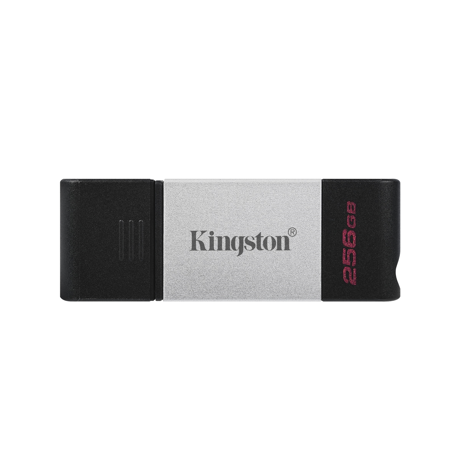 Kingston DataTraveler 80 256 GB USB 3.2 USB-C Metal Grey / Black USB Flash Drive