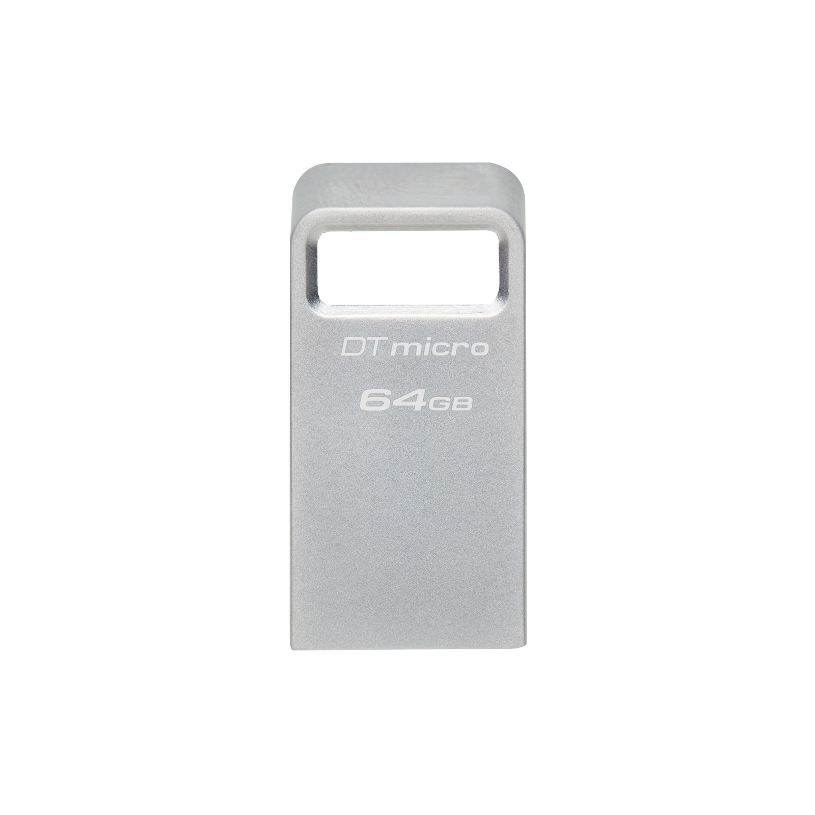 Kingston DTMC3G2/64 GB 64 GB DataTraveler Micro USB Flash Drive, USB 3.2, Metal Casing, Up to 200MB/s