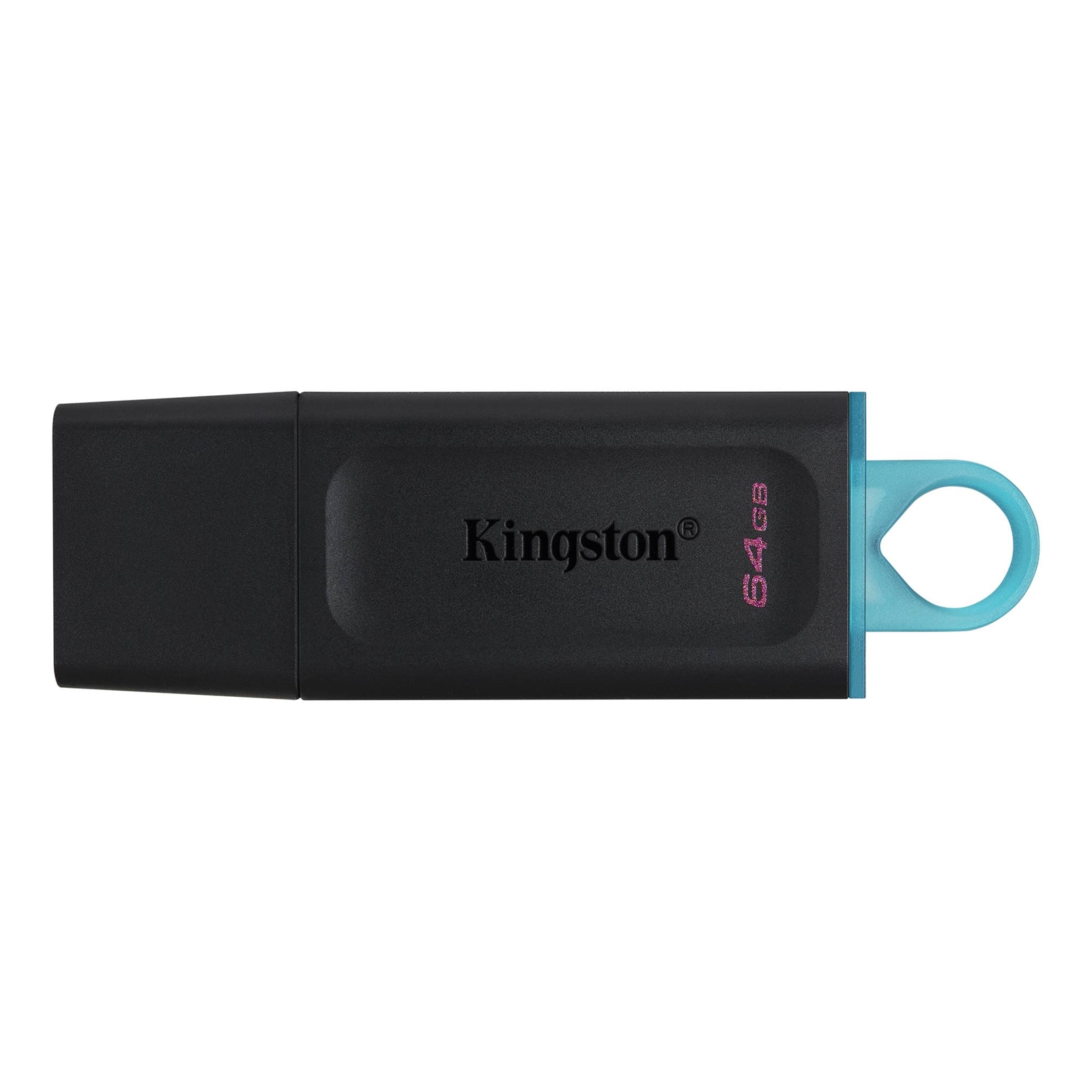 Kingston DataTraveler Exodia 64 GB USB 3.2 Blk/Cyan USB Flash Drive